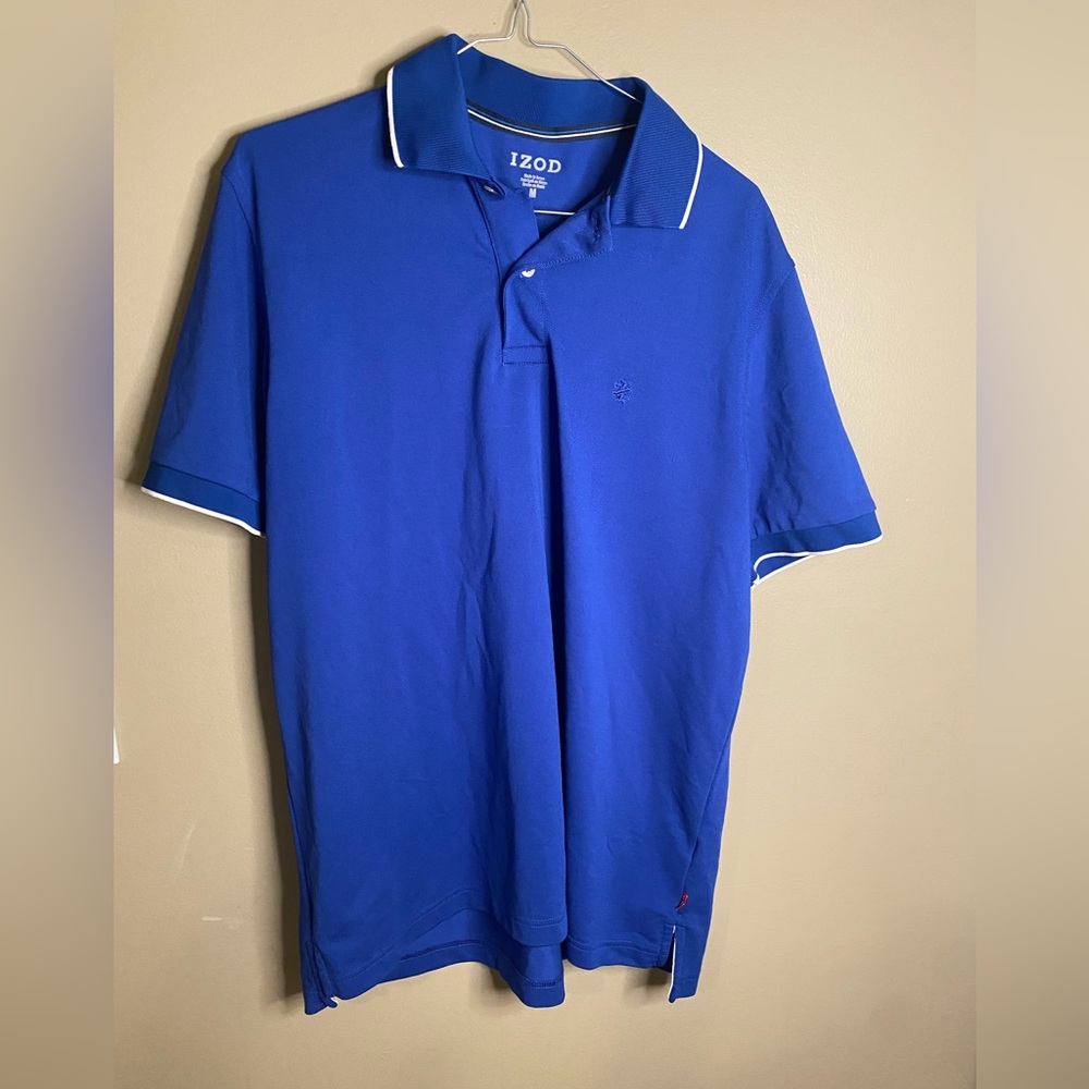 blue men’s business polo